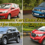 Best Automatic Cars Under ₹6 Lakh in 2025 for Hassle-Free City Driving