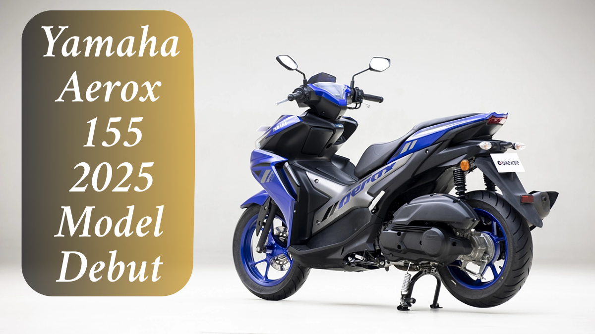 Yamaha Aerox 155 2025 Model Debuts in India: New Colors, OBD-2B Compliance & Upgrades
