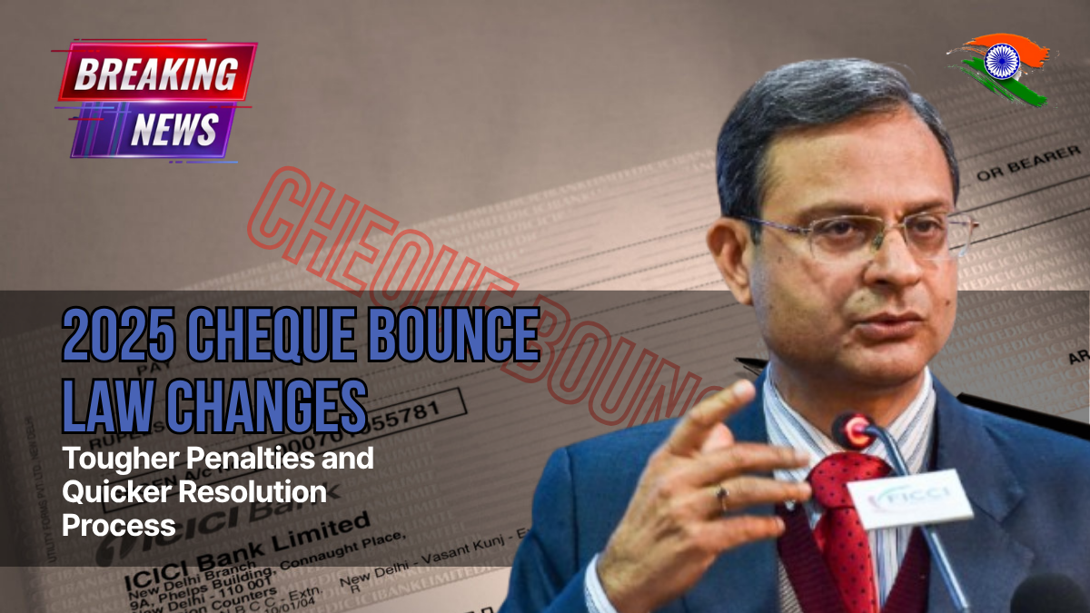 2025 Cheque Bounce Law Changes: Tougher Penalties and Quicker Resolution Process